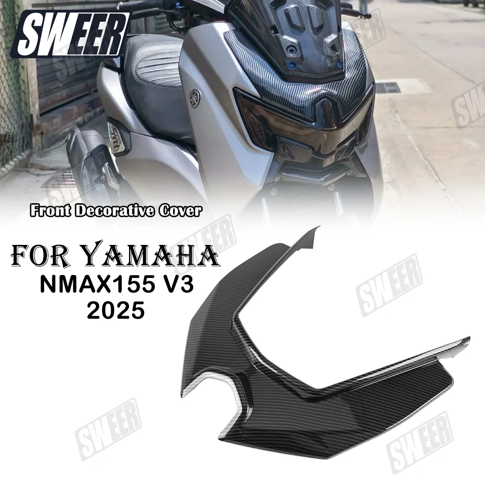 

Motorcycle Front Decorative Cover Compatible with Yamaha NMAX155 V3 2025 Body Modification Accessories Fairing Extension Guard