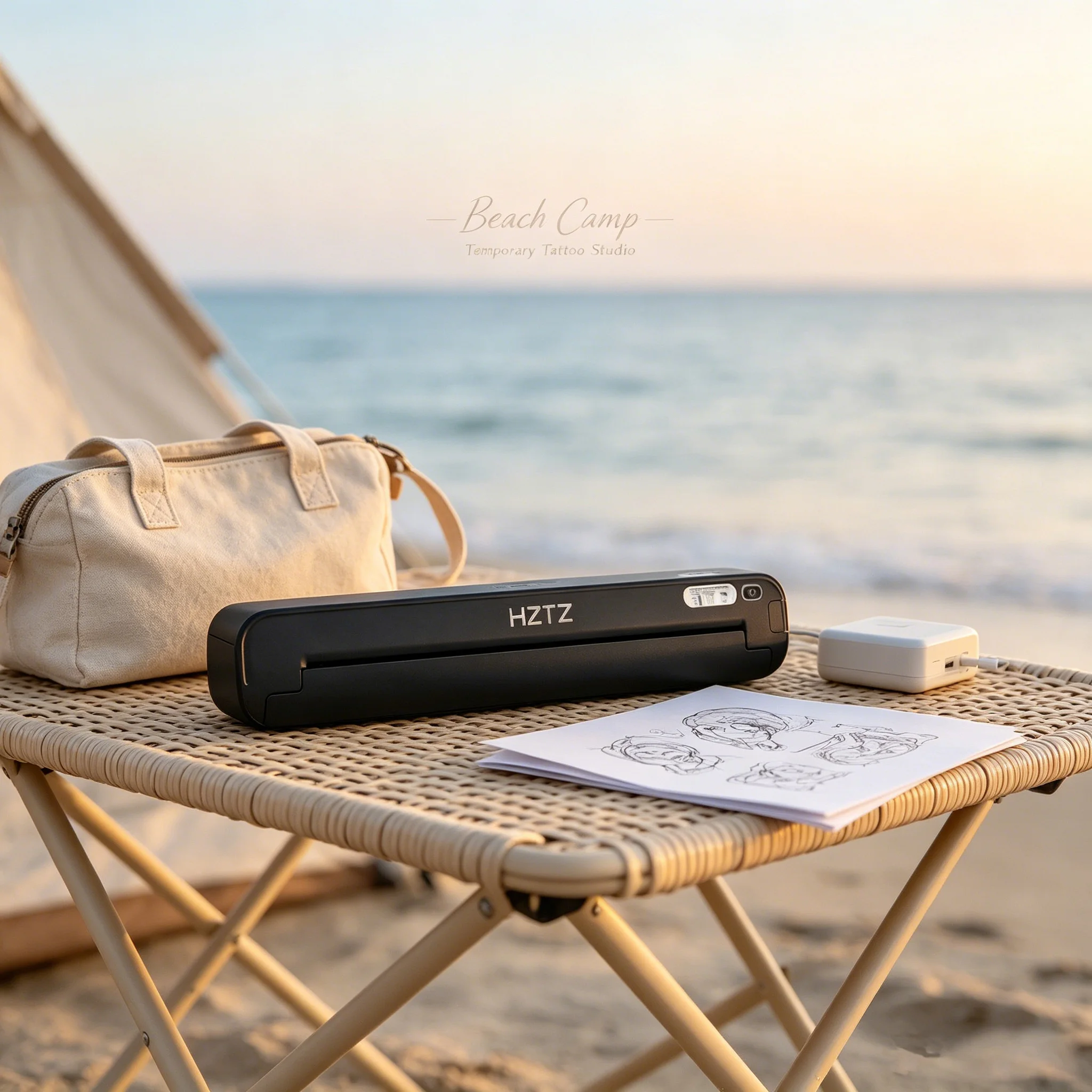 wireless-bluetooth-tattoo-printer-455g-lightweight-thermal-copier-w-15-transfer-papers-for-rv-travel-outdoor-pop-up-booth