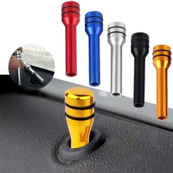 1pcs Car Door Bolt Lock Pin Auto Door Bolt Aluminum Alloys Suitable For Most Car Models 4.9*0.6cm Interior Door Lock Knob Pull