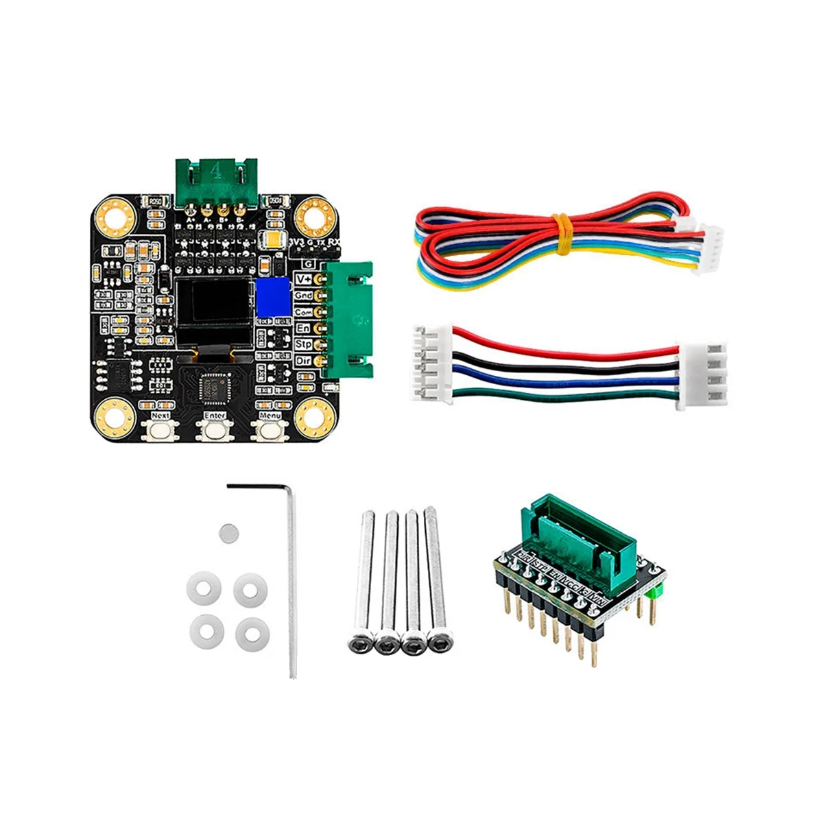 

Шаговый двигатель MKS SERVO42C PCBA, 32 бит, контроллер SMT32 с замкнутым сервоприводом, 17 сервомоторов для аксессуаров для 3D-принтера