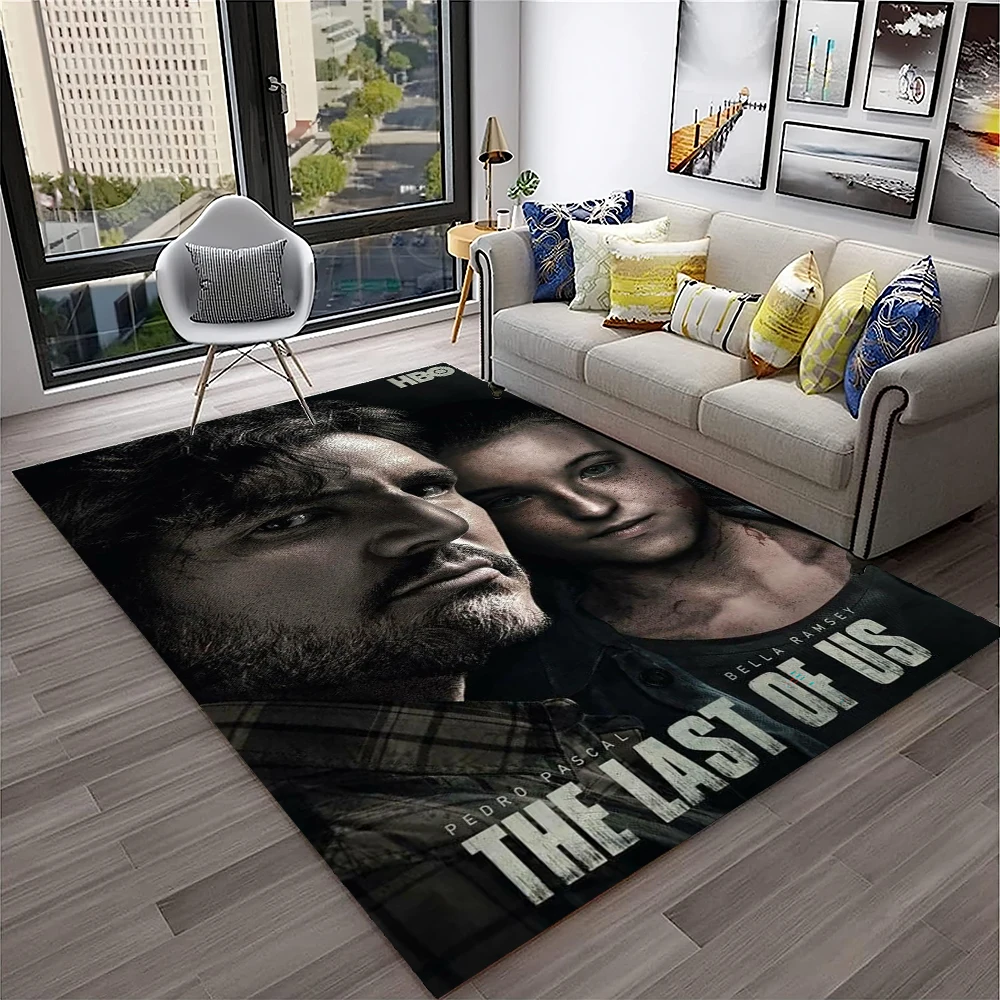 

Pedro The Last of Us Horror TV Game Carpet Rug for Home Living Room Bedroom Sofa Doormat Decor,kids Area Rug Non-slip Floor Mat