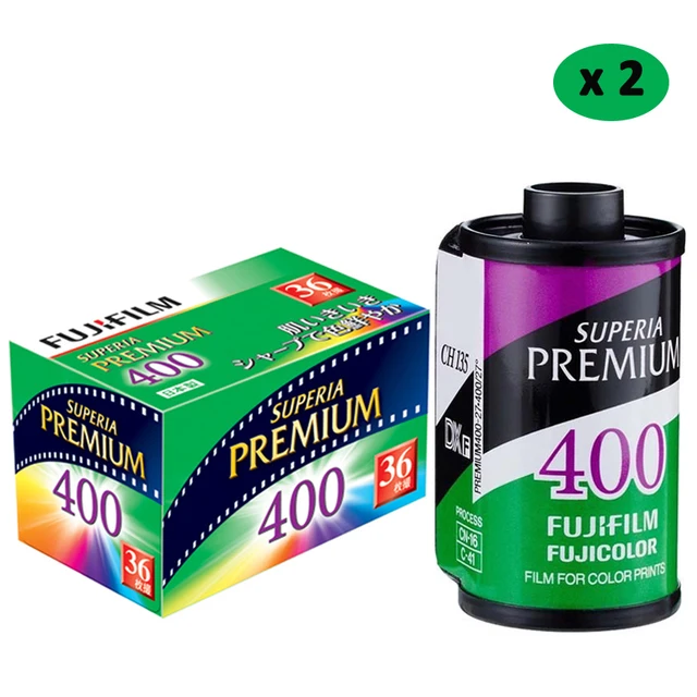 For Fujifilm Superia Premium 400 Color 35mm Film 36 Exposure (Xtra