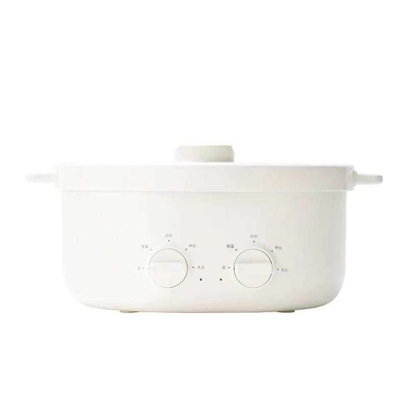 Electric hot pot household multi-functional mandarin duck split large-capacity cooking pot