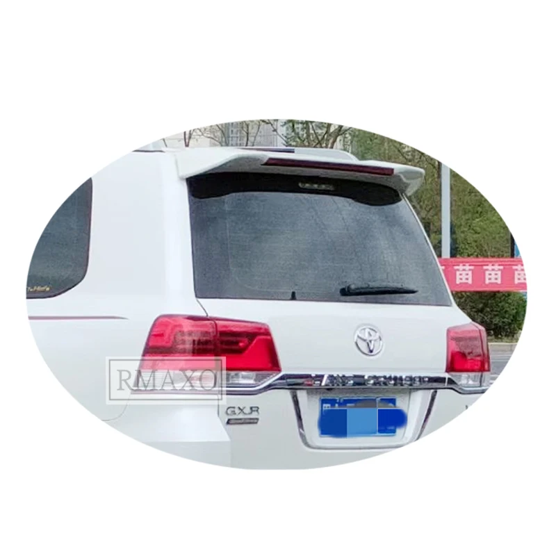 For Land Cruiser LC200 Spoiler 2010-2018 Toyota Land Cruiser 150 Spoiler ABS plastic Material Car Rear Wing Color Rear Spoiler