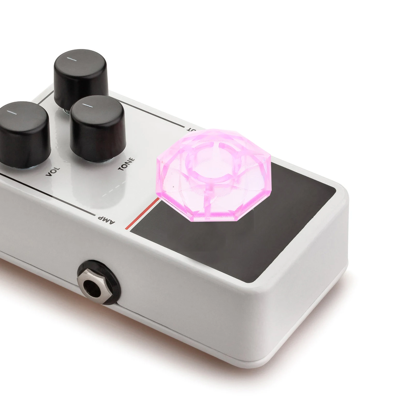 

6 Pcs Effect Pedal Cap Protection for Buttons Foot Covers Guitar Footswitch Topper Colorful Effects Knob