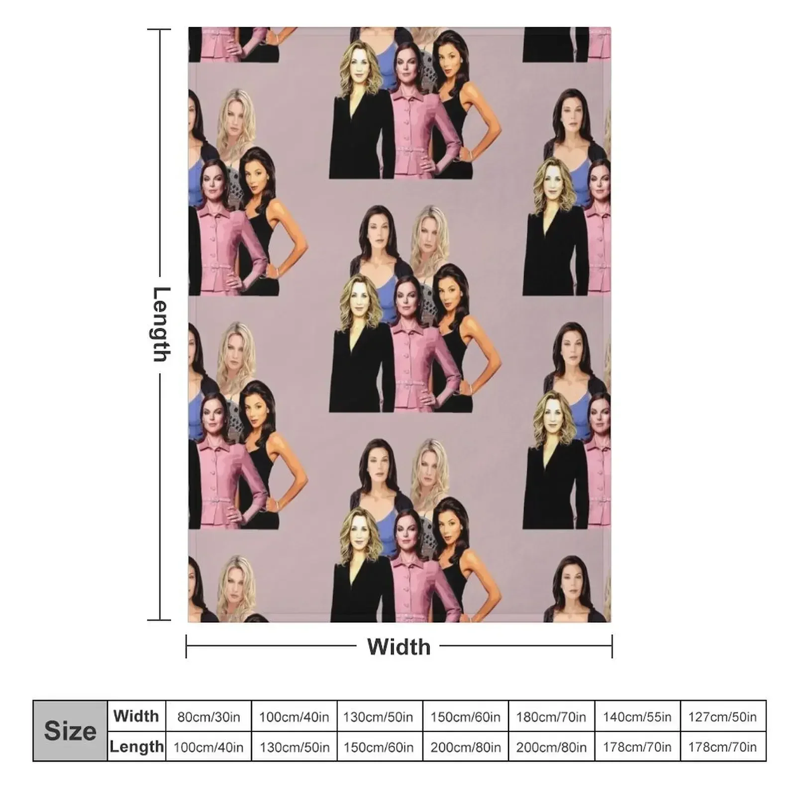 DH-cast Throw Blanket Fashion Sofas Soft Plush Plaid anime Multi-Purpose Blankets
