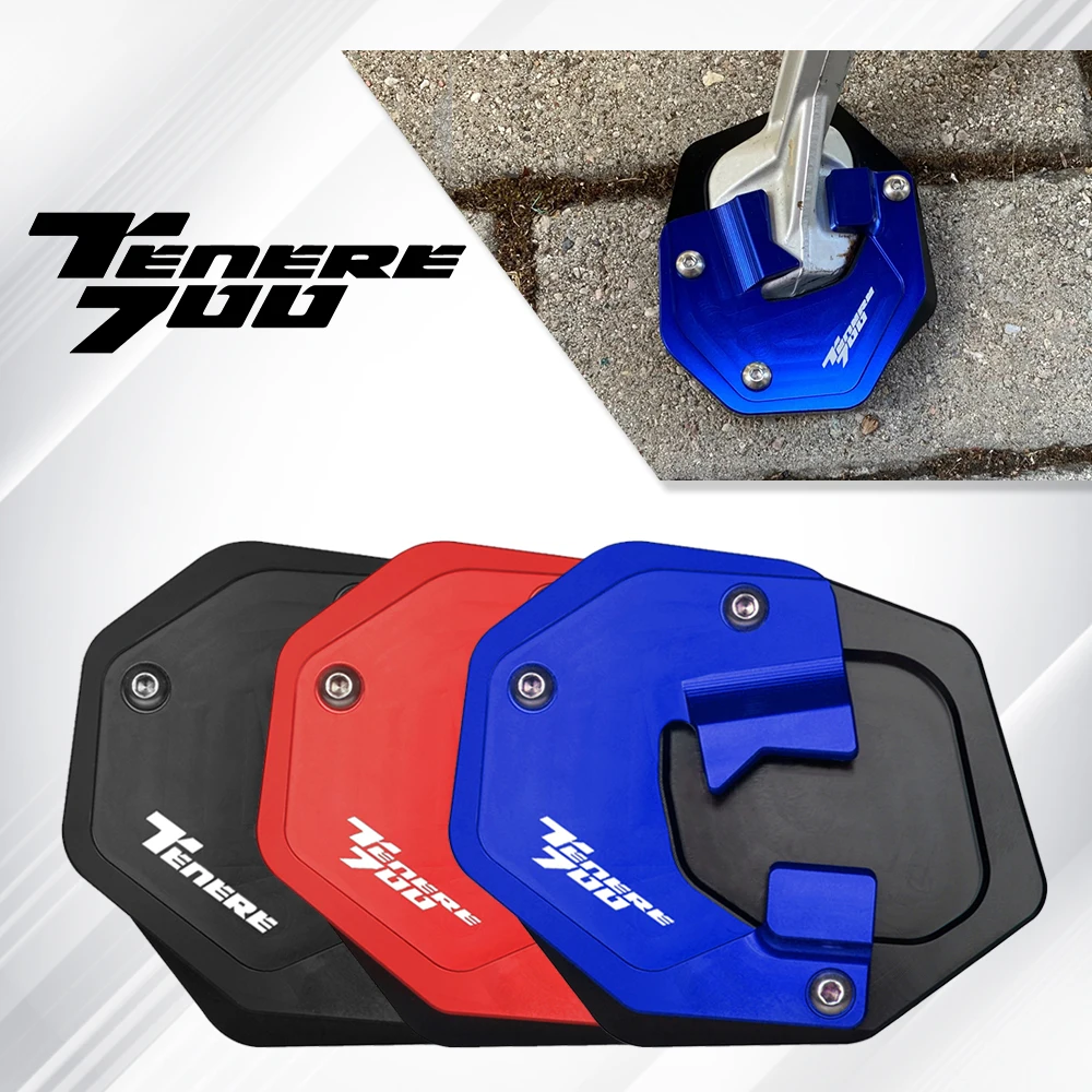 

For Yamaha Tenere 700 2019 2020 2021 2022 2023 2024 2025 Motorcycle Kickstand Foot Extension Side Stand Enlarger Pad Tenere700