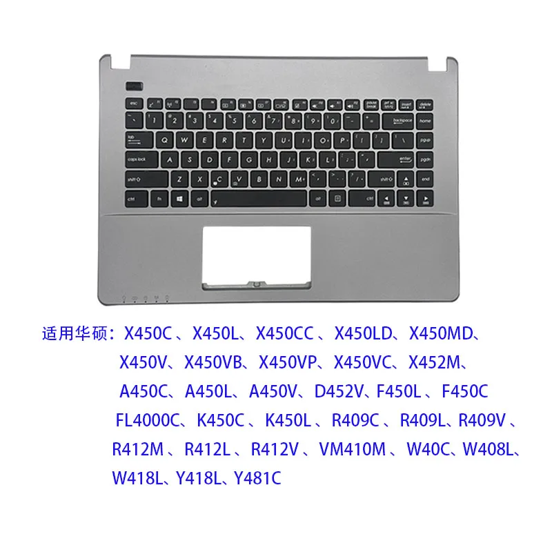 For  ASUS X450V Y481L X450 K450 A450 X452M W418L R409 F450 keyboard