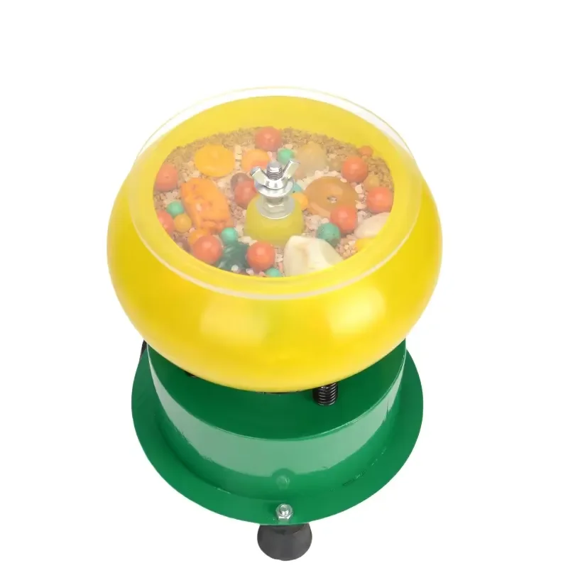 Durable Gemstone Equipment Stone Rock Vibratory Finishing Machine Small Bowl Vibratory Tumbler for Jewelry