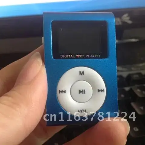 

Metal Clip Digital Mini MP3 Player With 1.8 Inch LCD Screen Support TF Card USB 2.0 With 3.5mm Headphone Jack