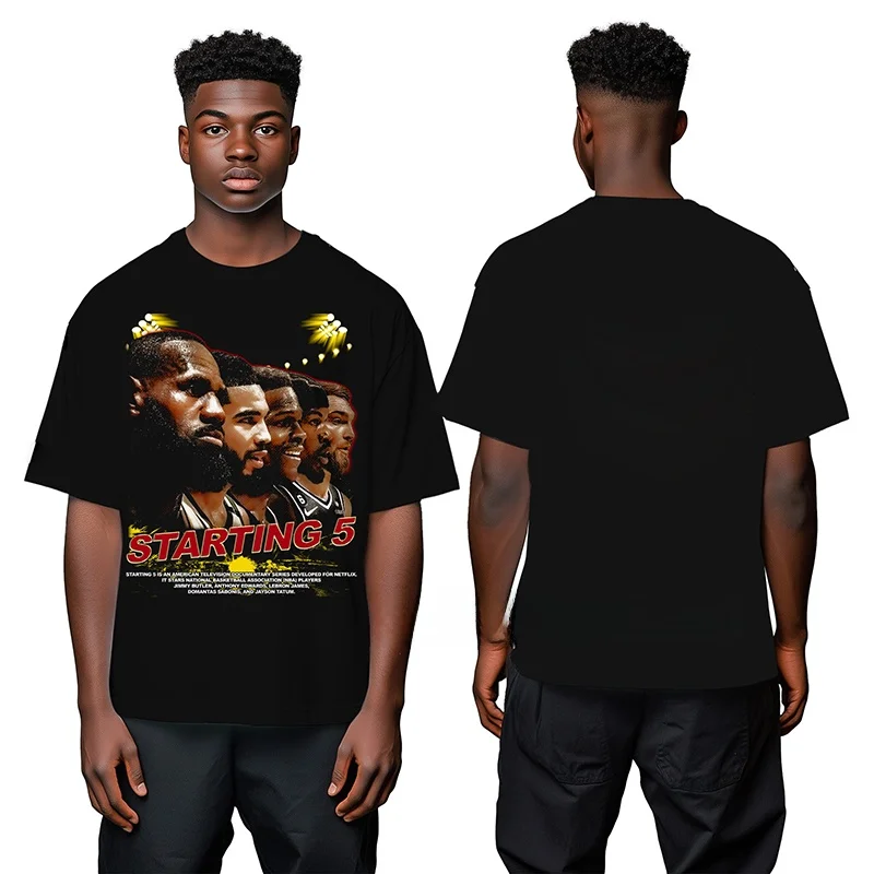 

Футболки Homage Tees с принтом Джеймса Батлера и Эдварда Эдвардса, свободного кроя, с изображением американских баскетбольных персонажей, молодежная летняя мода