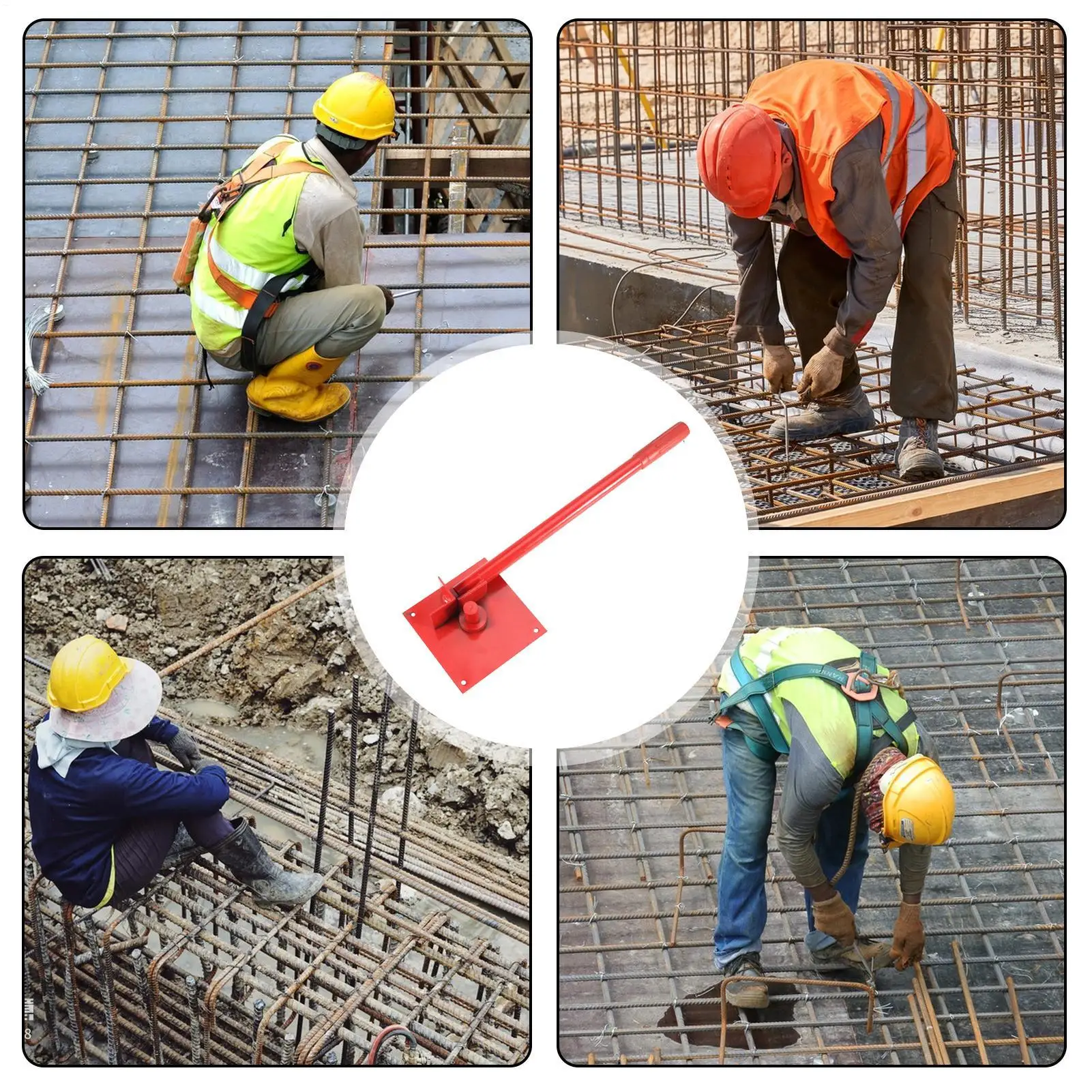 

Steel Bender Manual Bending Hand Tools Metal Wire Bar Bender Steel Lever For Fence Deck Roofing Welding Construction Site Home