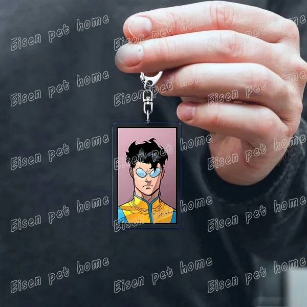 شعبية الكبار الرسوم المتحركة شخصيات خارقة سلاسل المفاتيح للنساء اكسسوارات حقيبة قلادة مفتاح سلسلة Keyrings مجوهرات المشجعين هدية #5