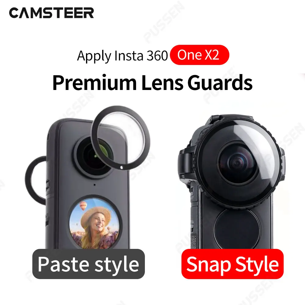 for Insta360 ONE X2 Premium Lens Guards 10m Waterproof Complete Protection For Insta 360 ONE X2 Accessories