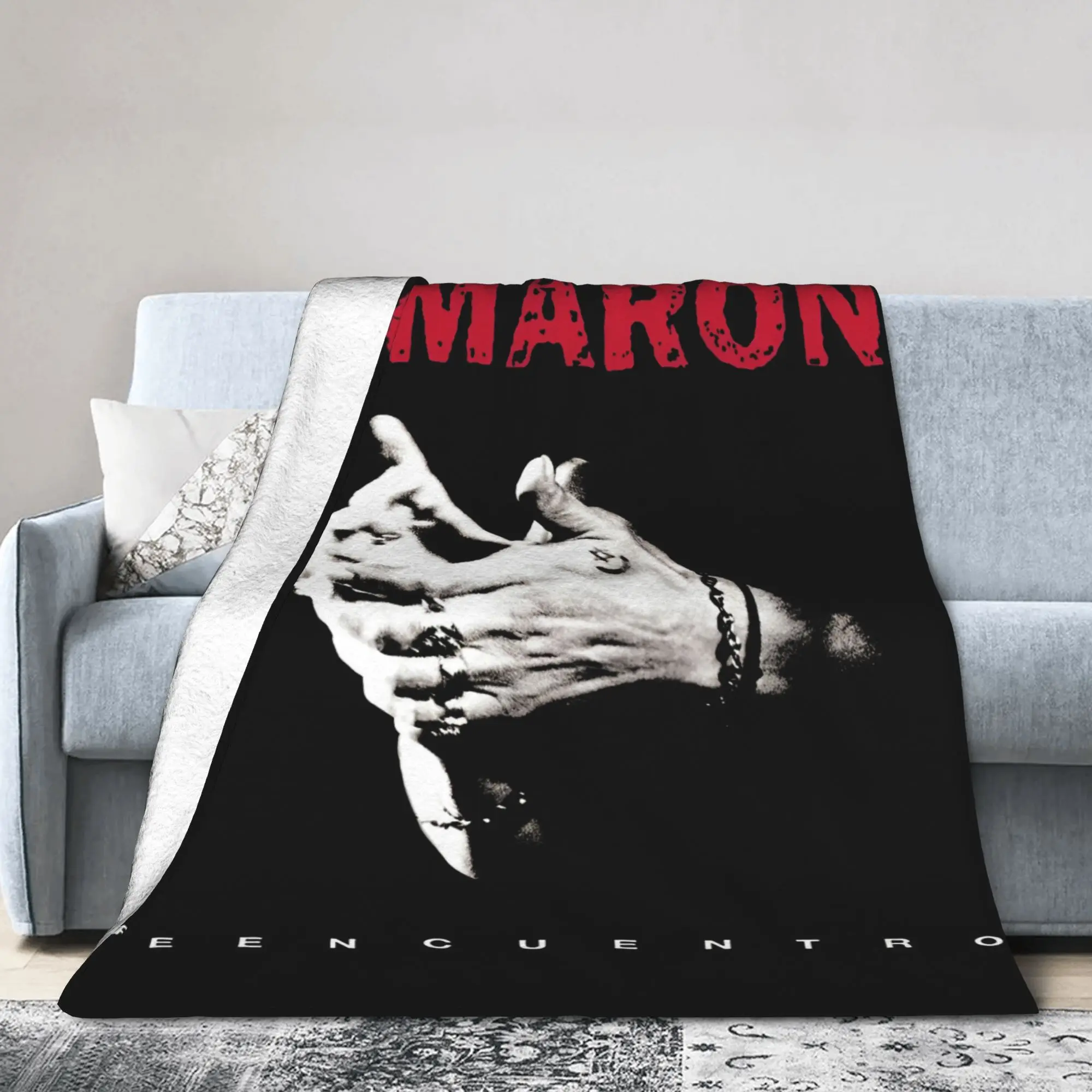 Camarons De La Isla Flamenco Singer Blanket Cover Island Shrimp Wool Throw Blanket Bedding Couch Rug Piece Soft Warm Bedspreads