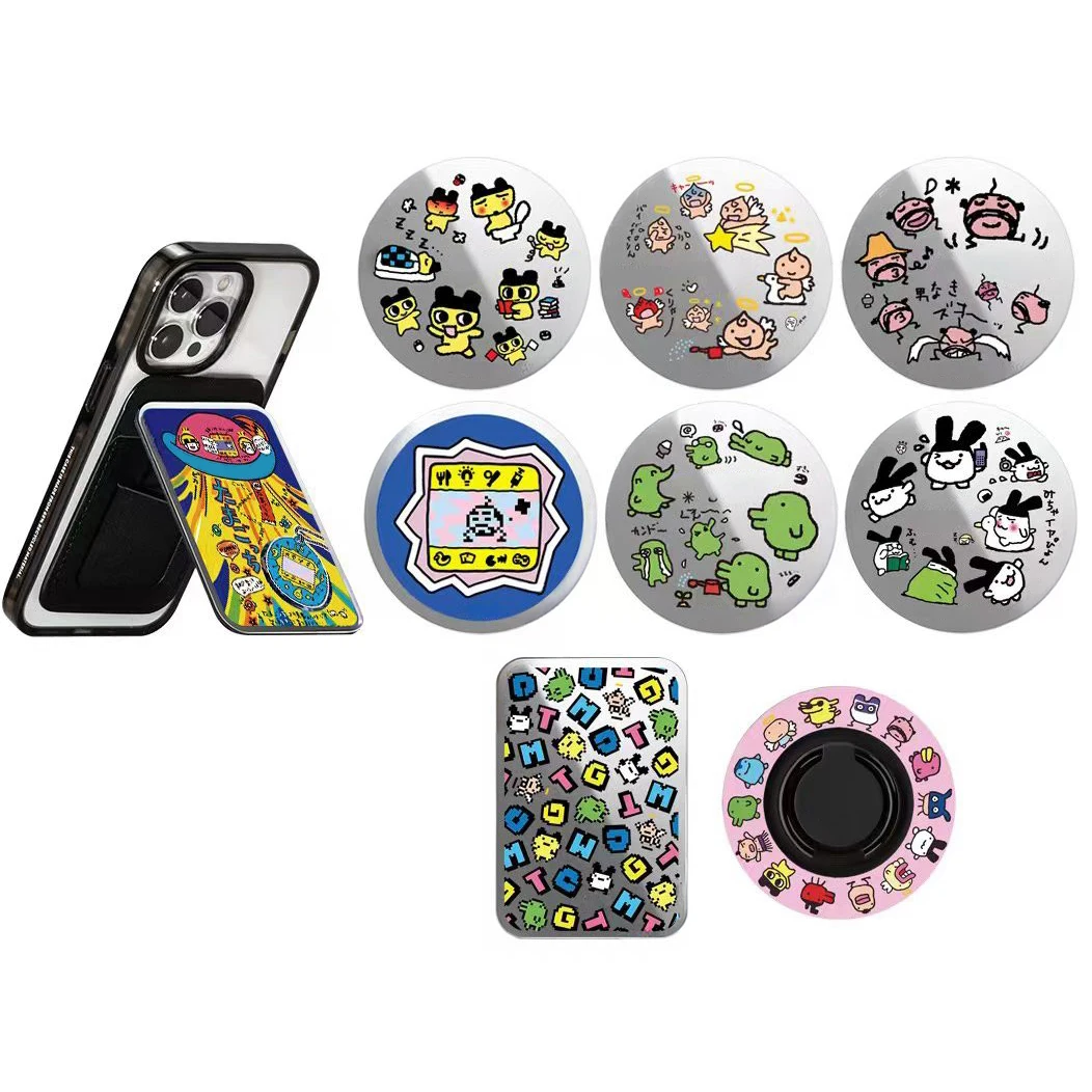 Cartoon Spaceship Ufo Magnetic Phone Stand for IPhone 13 14 15 16 17 Pro Max Case