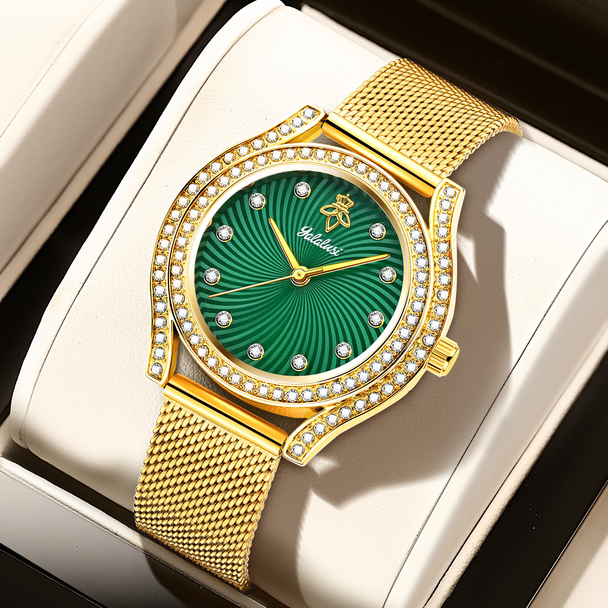 YaLaLuSi Fashionable Ladies’ Large-Dial Wristwatch: Minimalist, Elegant and Subtly Luxurious – Ideal as a Business Gift