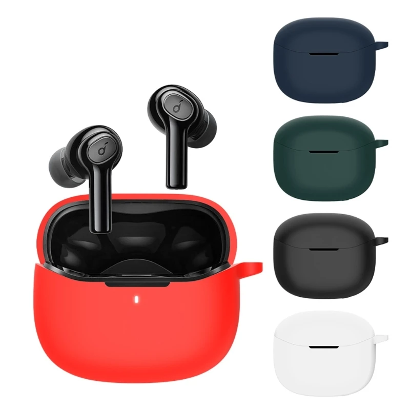 Phụ kiện hộp đựng nghe bằng silicon mềm cho Anker R100 Wireless