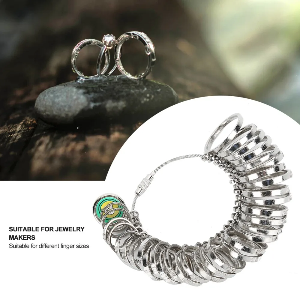 

Durable Alloy Ring Sizer 33pcs Set Hong Kong Ring Size Ring Measuring Tool Ring Measurement Tool Size Determination
