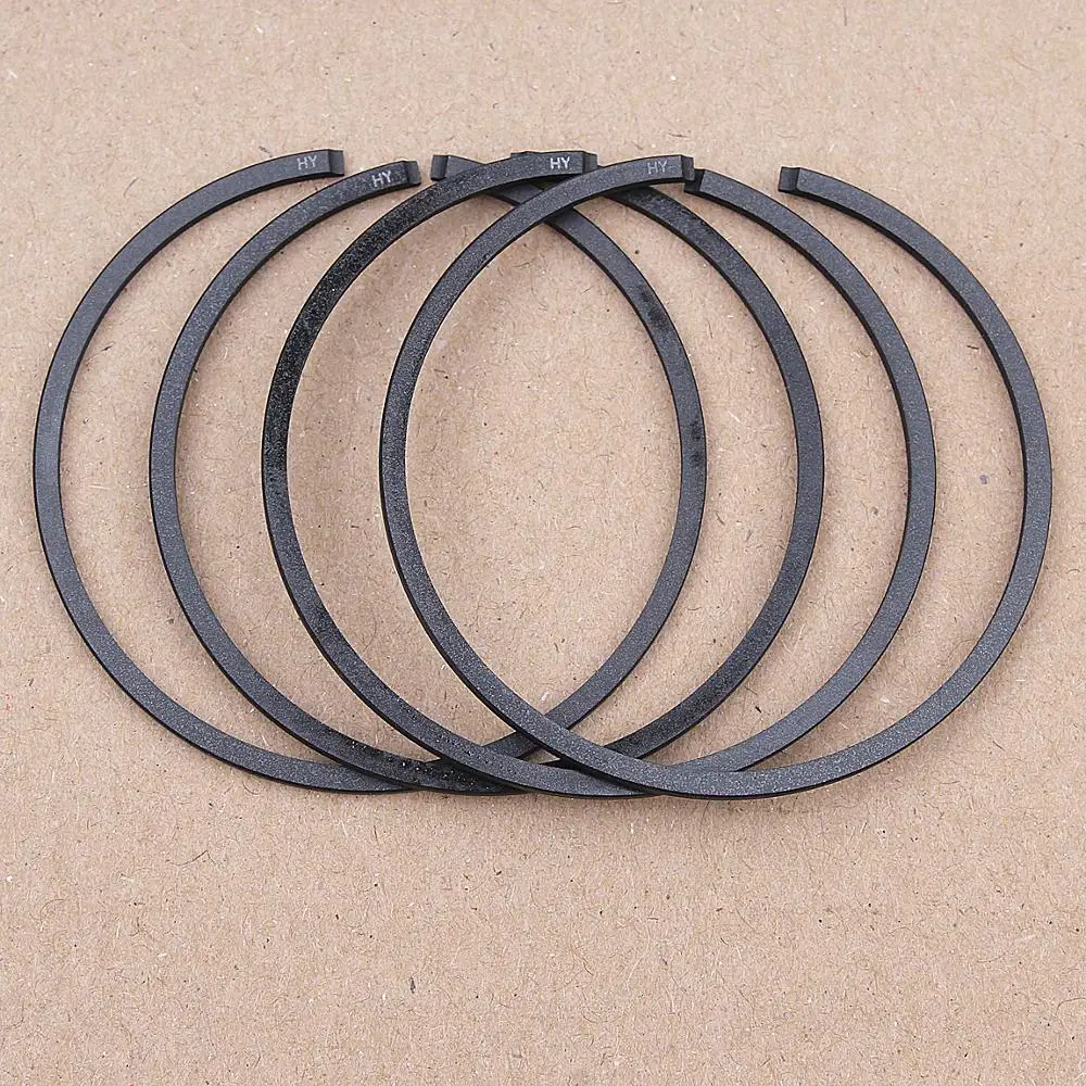 4pcs 50mm x 1.5mm 피스톤 링 Husqvarna 268 268XP 268K 66 266 371 372 Stihl 038 Jonsered 2063 625 670 2071 전기 톱