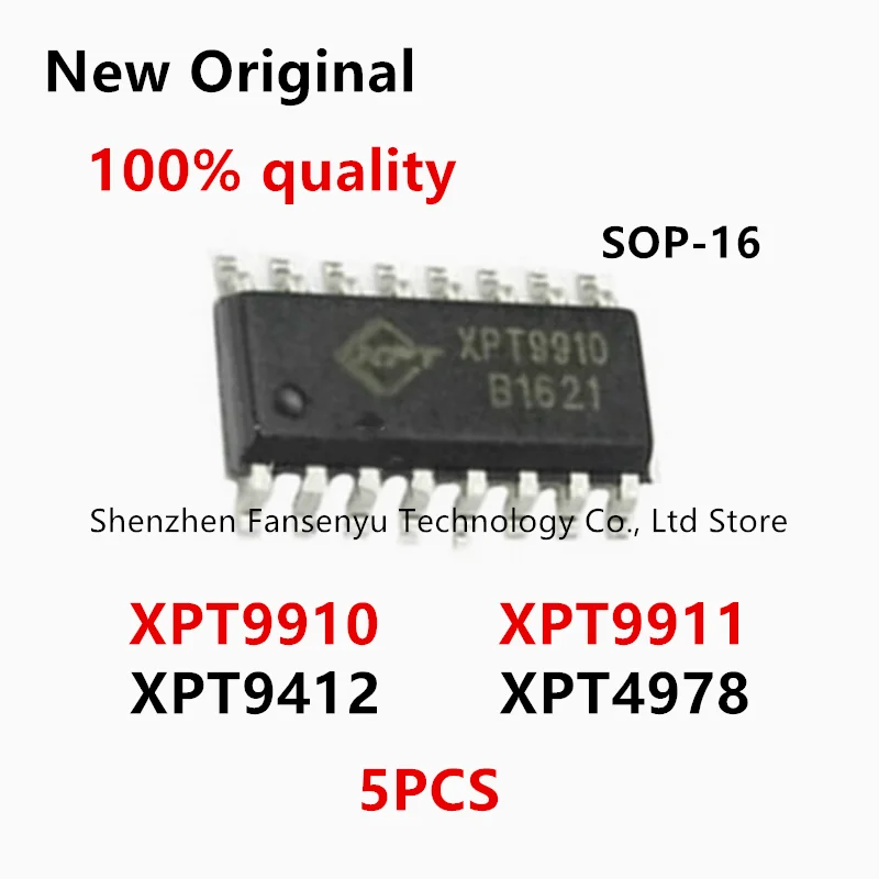 

5pcs XPT9910 XPT9911 ESOP-16 9911 SOP-16 SOP XPT9412 XPT4978