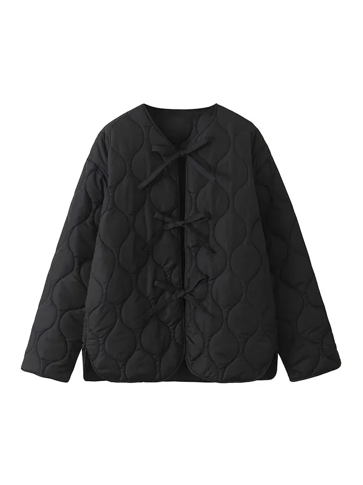 

женский круглый шеи алмаз плед хлопок куртка осень и зима новый лук украшенный кардиган хлопок куртка повседневная женская