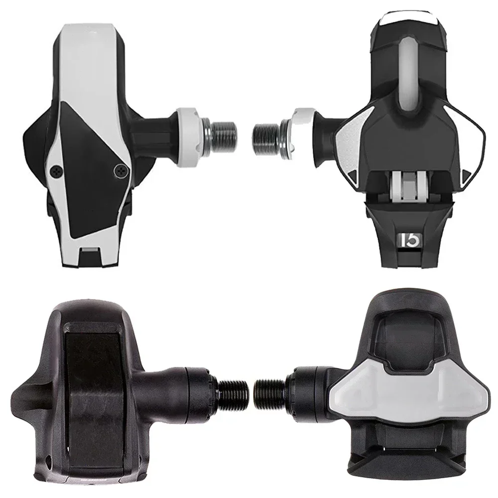 

Max Carbon Bike Pedals - Large 500mm² Contact Area Clipless Power Transfer Ultra Lightweight Body Adjustable Tension road bike