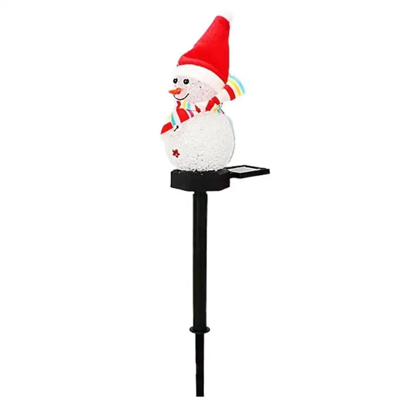 

Snowman Solar Light Stake Waterproof Lights Solar Christmas Decorations Outdoor Christmas For Garden Patio