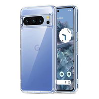 Luxury Transparent Case For Google Pixel 9 8 7 6 Pro XL Shockproof Cover Clear 8A 7A 6A Bumper Soft Back Cover Phone Accessories