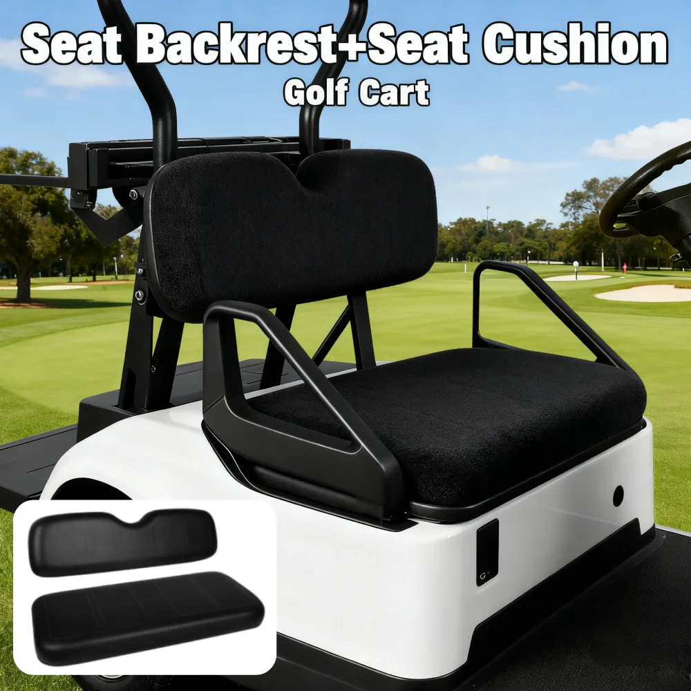 

Подушка на спинку переднего сиденья тележки для гольфа, подушка на спинку переднего сиденья и нижняя подушка сиденья в сборе, аксессуары для EZGO Medalist TXT 94-13