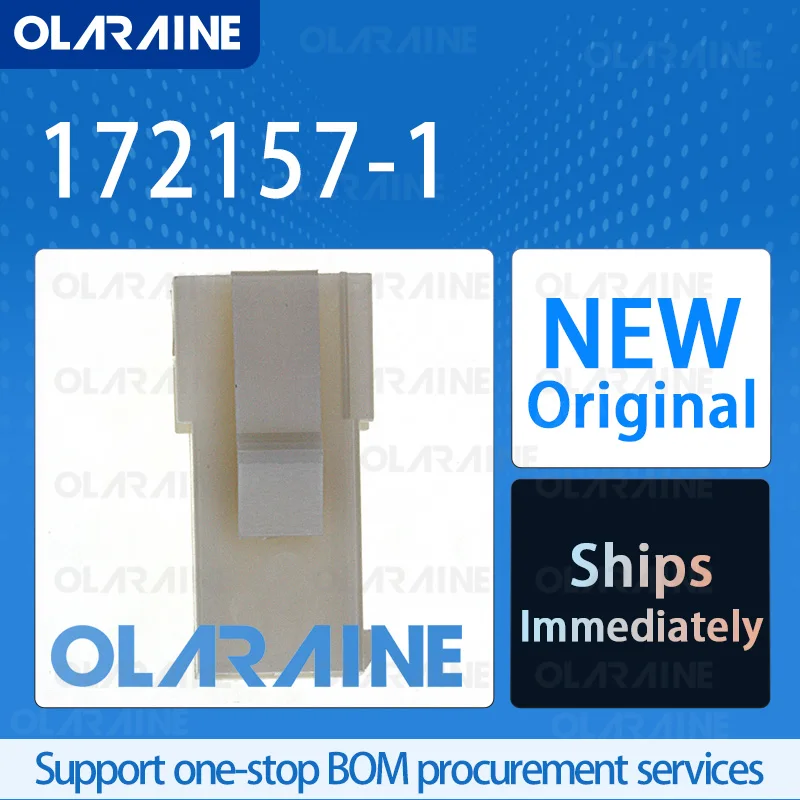 

50/200/500Pcs 172157-1 100% brand new and original IC chip Pin and socket connectors 2 Position 600 V