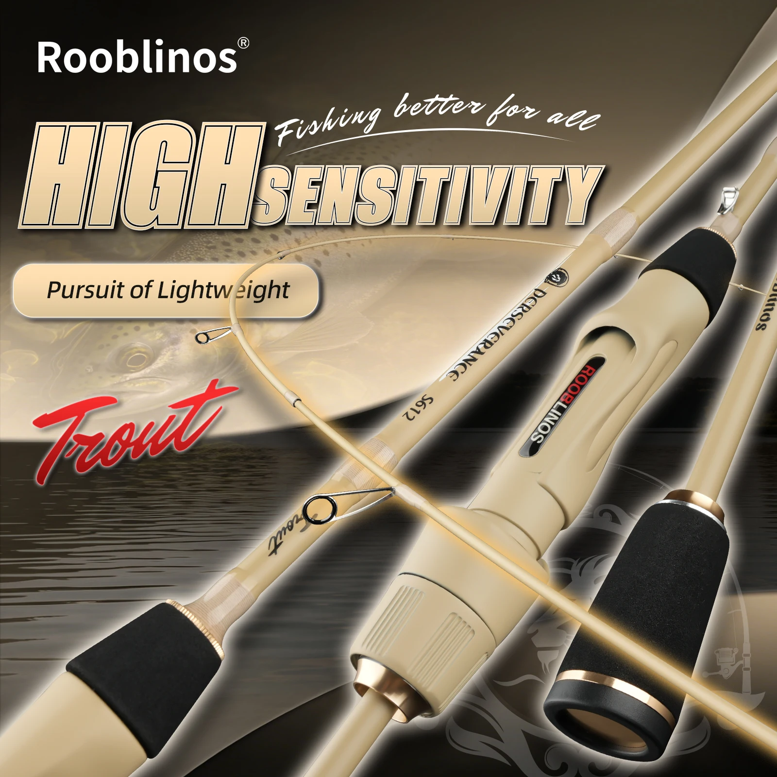 

Удочка спиннинговая ROOBLINOS 1.85м (6'1") карбоновая, миниатюрная, для путешествий, тест 0.8-7гр, быстрый строй M, ультралегкая, для ловли форели.