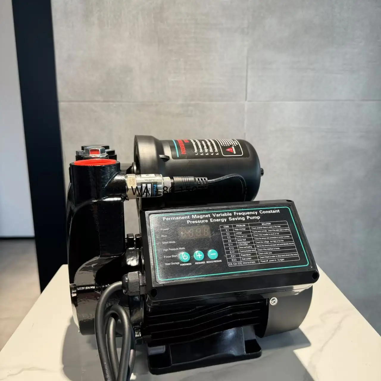 

100% copper wire water pressure booster pump Intelligent frequency conversion water pump