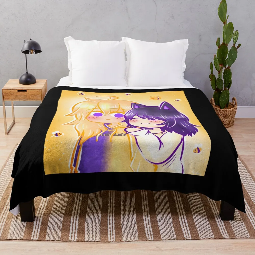 

Bee my Bumbleby Throw Blanket Hair Thins for babies warm for winter Blankets