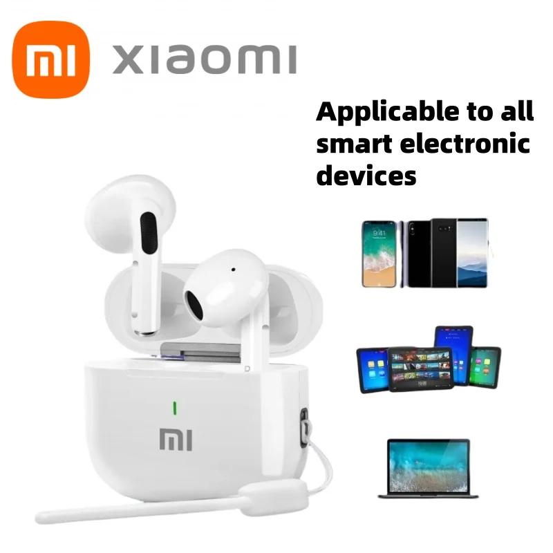 

Original XIAOMI A6 Pro Wireless Bluetooth Headset In-Ear Extra Bass Earbud HiFI Stereo Sport Earphone with Mic Earphone lanyard