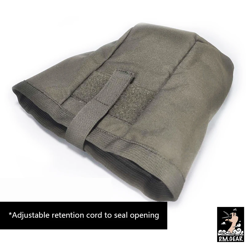 DMgear-Tactical MOLLE Dump Pouch, Opvouwbare Valzak, Airsoft Recycling Bag, Sundries Tool Pouches