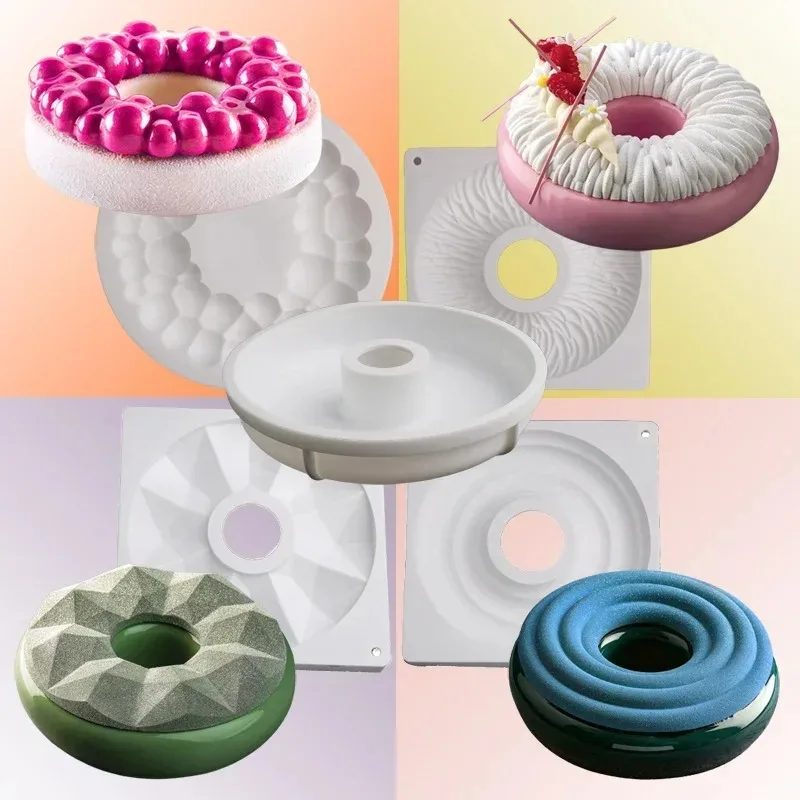 Moule 3D en Silicone, nouveauté pour la modélisation du chocolat, pâtisserie, poêle à pâtisserie, bonbons, Reposterie, Mousse, accessoires de décoration de gâteaux