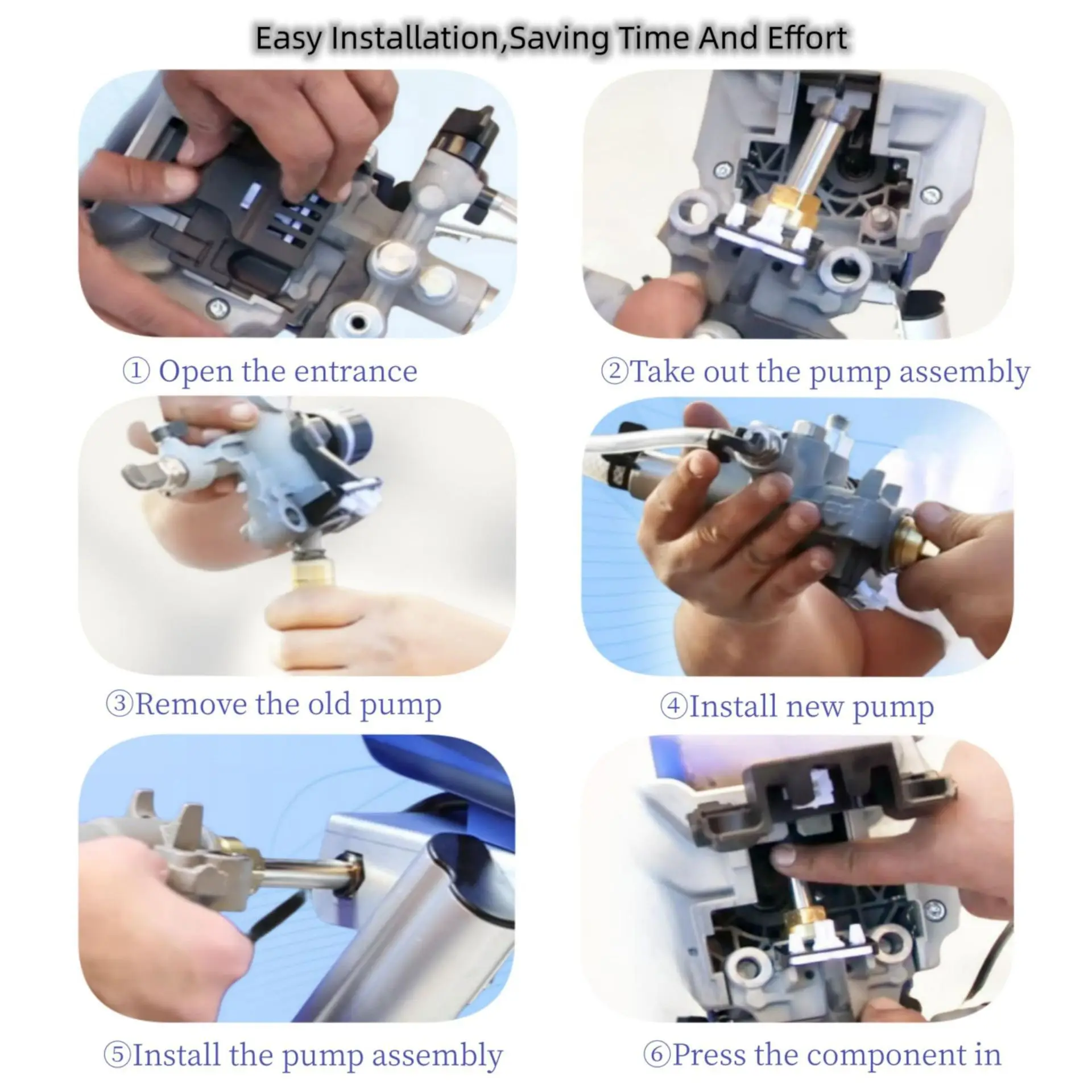 Electric Airless Spray Pump Replacement Kit Compatible with ProX21 ProX17 ProX19