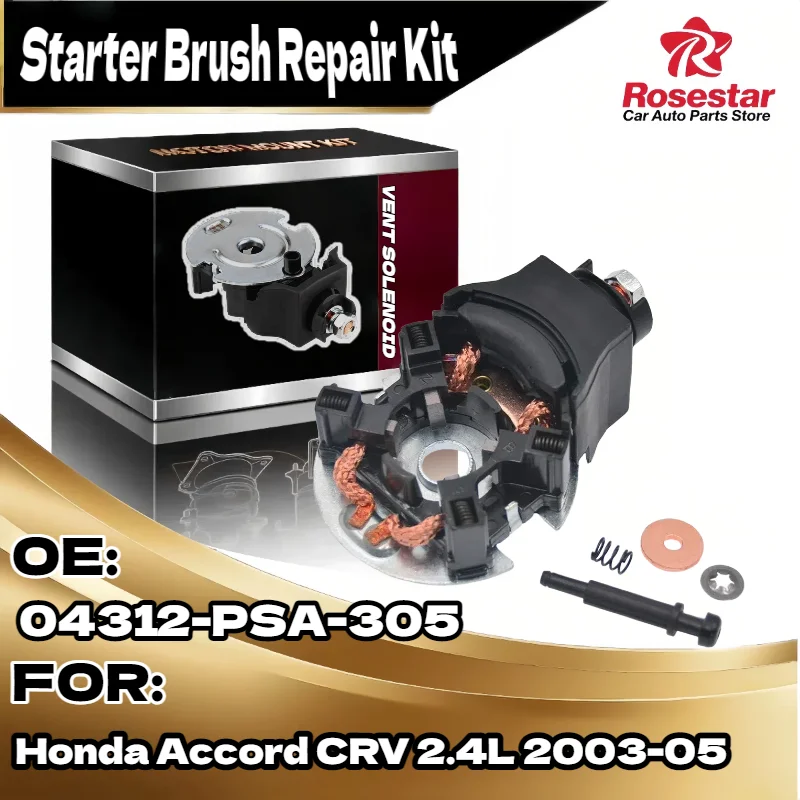 

Starter Brush Repair Kit Fit 04312 PSA 305 for Honda Accord CRV 2.4L 2003 2005