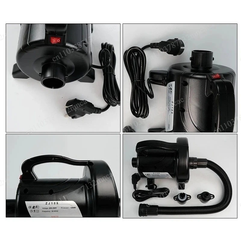 High Pressure Inflatable Tent Inflatable Boat Inflatable Boat Pump ZJ106 1200W 220V Hot Selling Marine