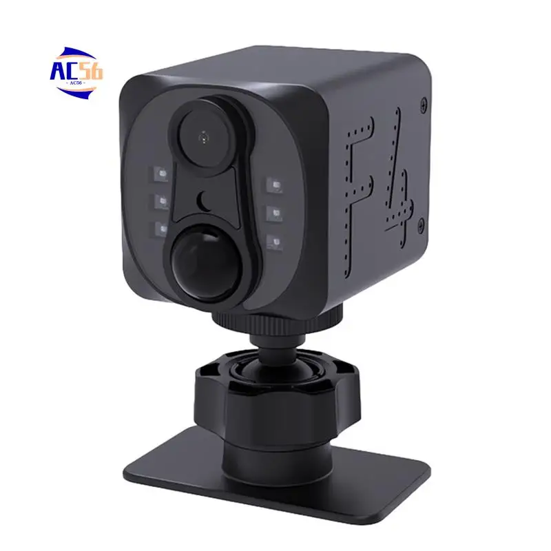 

AC56-WD22 4-мегапиксельная беспроводная камера безопасности PIR-сигнализация, двусторонняя аудиосвязь, ночное видение, мини-камеры Wi-Fi, камера наблюдения 90D в режиме ожидания