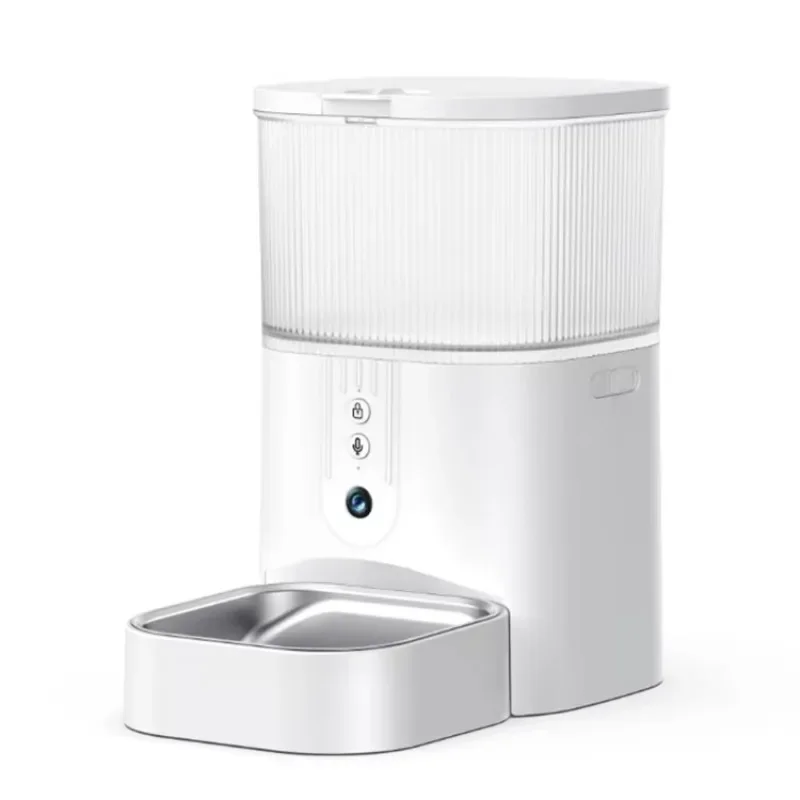 Pop Pet Intelligent Feeder Food Timing Quantitative Voice Video APP Control Remote Automatic Feeder