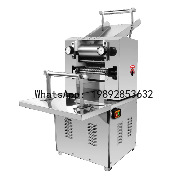 ماكينة صنع المكرونة تشيكوسلوفاكيا من الفولاذ المقاوم للصدأ ماكينة ضغط العجين الصغيرة ماكينة صنع المكرونة التجارية الأوتوماتيكية بالكامل متعددة الوظائف #5