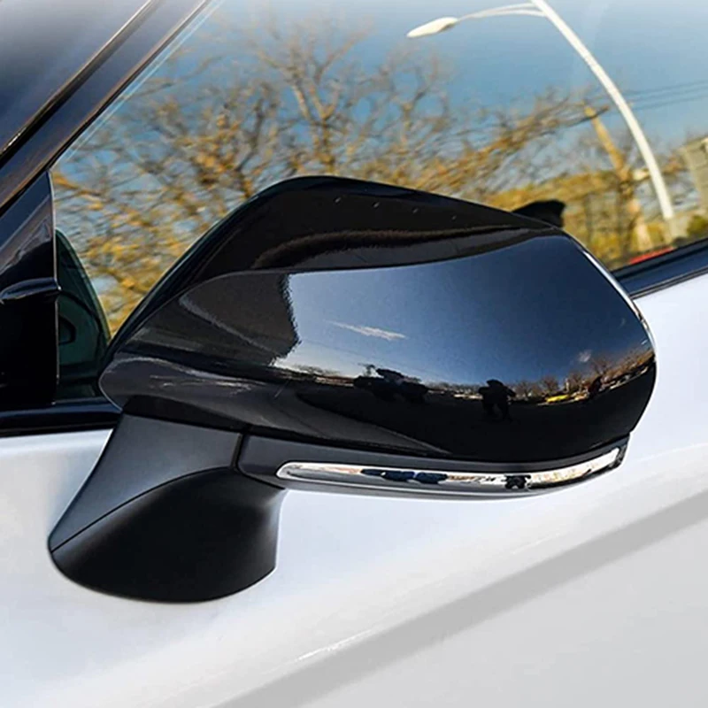 Door Side Mirror Cover Rearview Frame Trim for Toyota Camry Accessories 2019 2020 2021 2022 2023 2024 2025