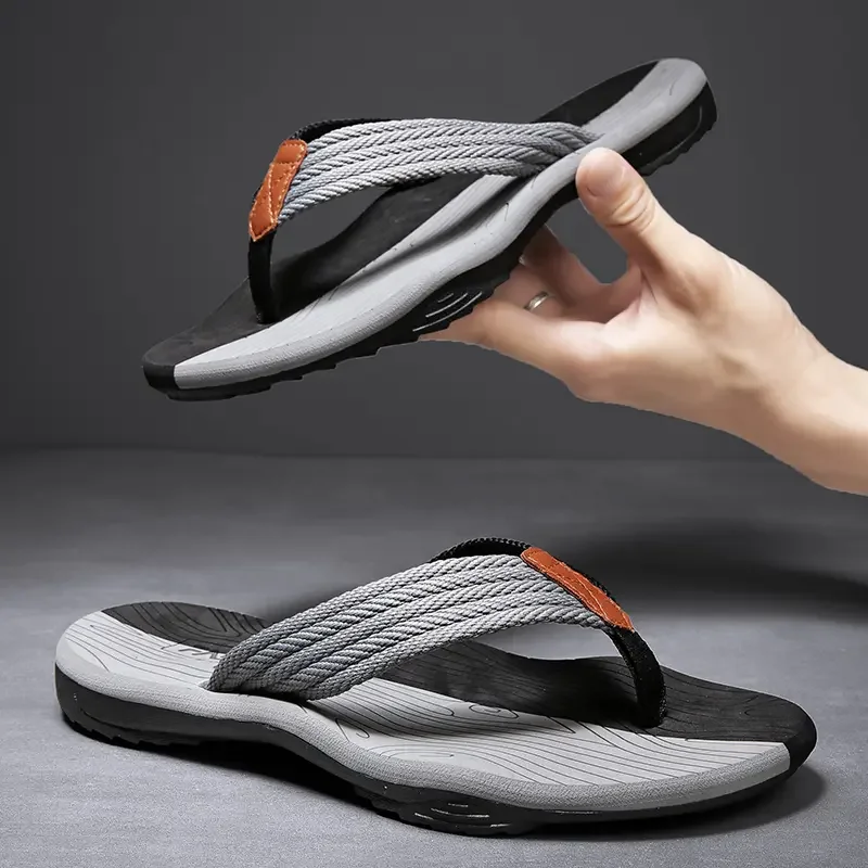 Men Shoes Flip Flops EVA Slip-on Beach Slippers Comfortable Designer House Slippers High Quality Summer Outdoor Non-slip Slides