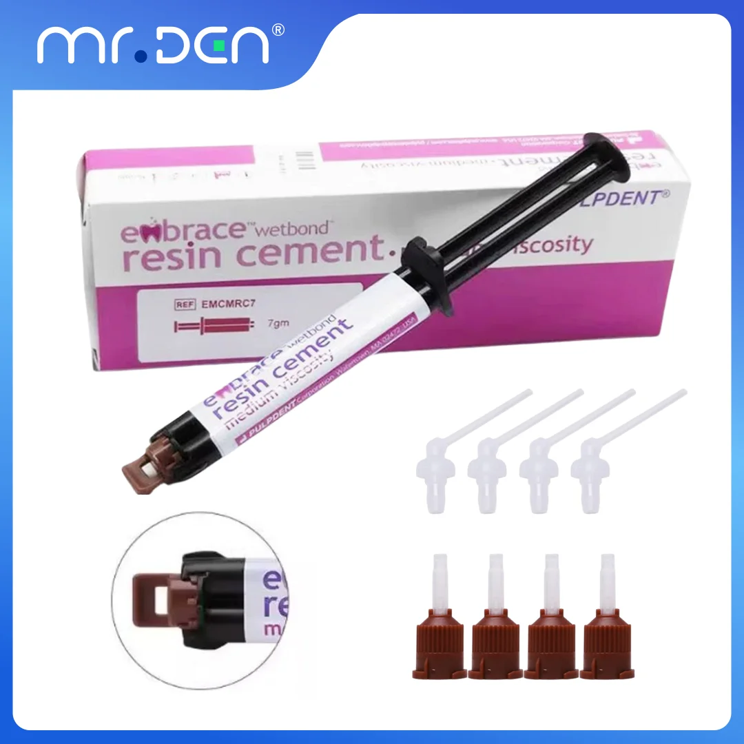 Dental Materials PULPDENT Dual Curing Resin Cementation Pile Core Resin Self-Etching Self-Adhesive Universal Cementation Of PFM
