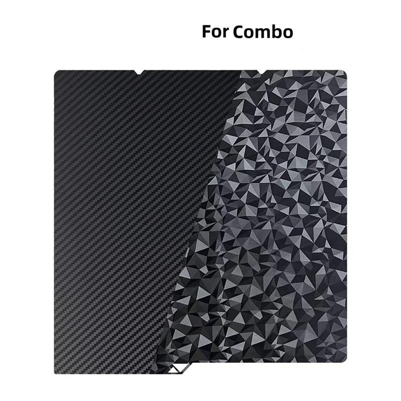 

AT93-For Anycubic Kobra Bed Plate 256X 268X 0.4Mm PEO PET Build Plate 3D Printer Replacement Part