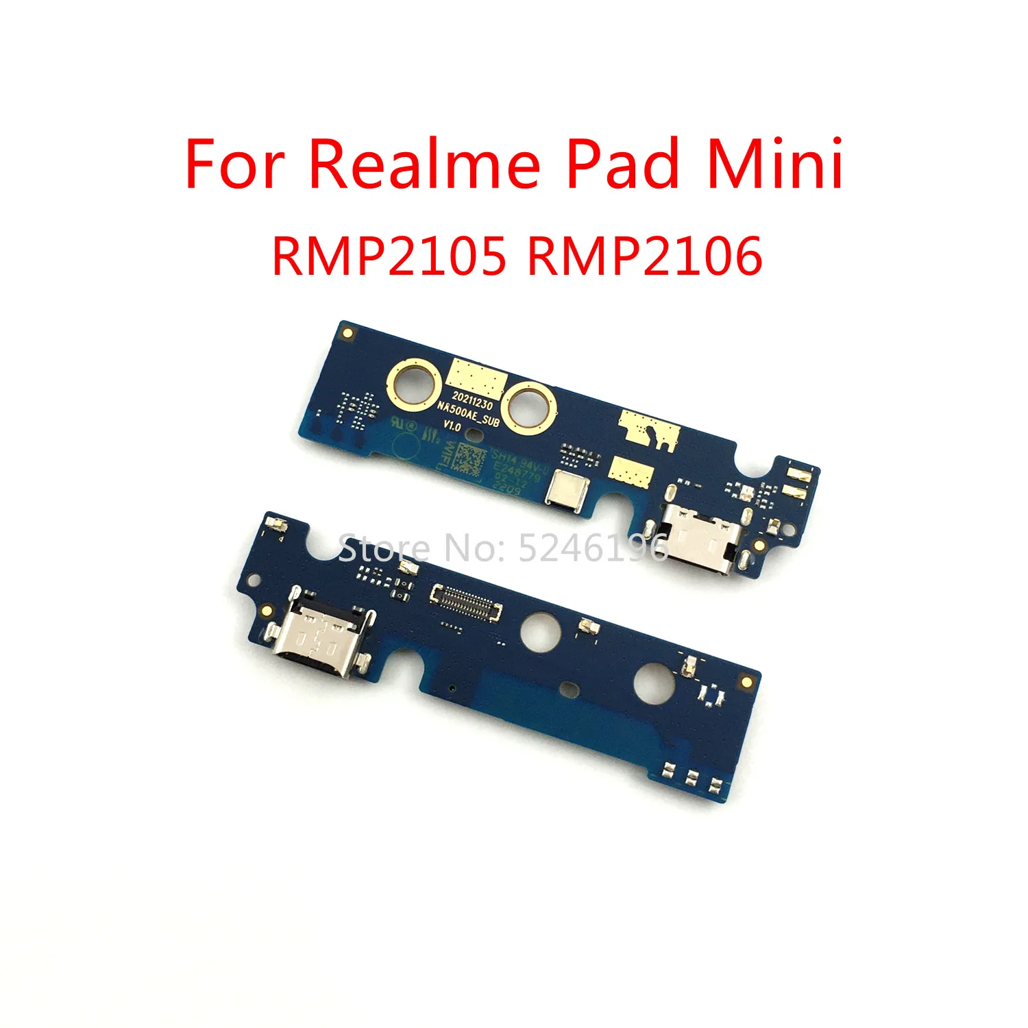 1pcs USB Charging Port Connector Flex Cable For Realme Pad Mini RMP2105 RMP2106 Replace Part