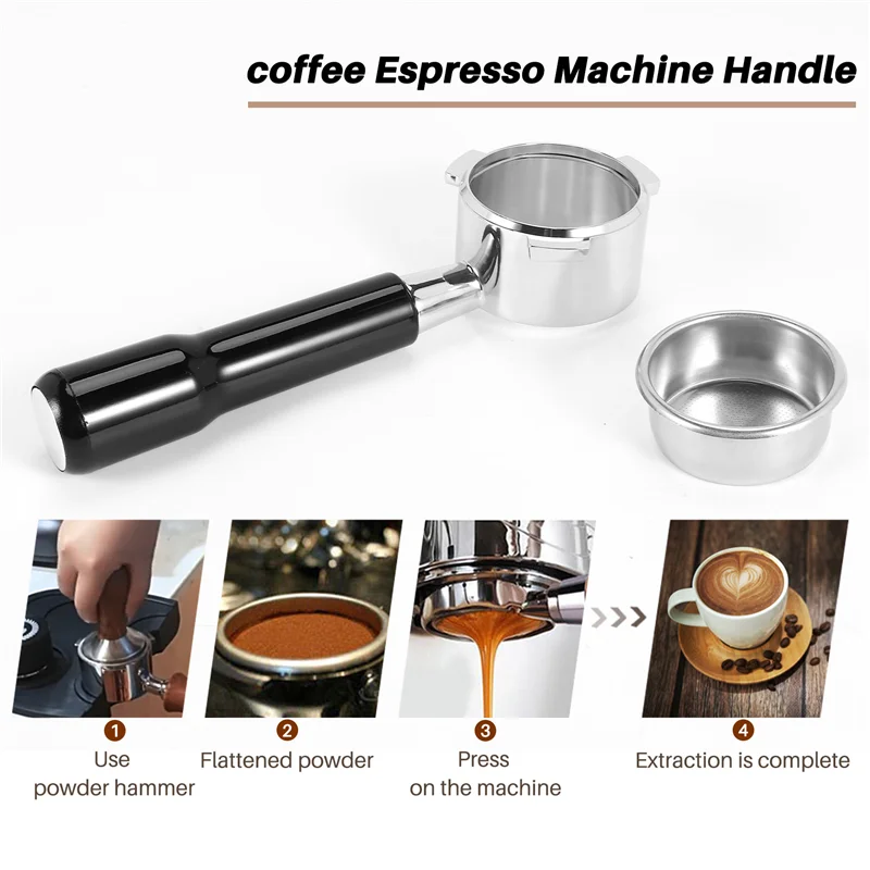 A83G-54Mm Bottomless Portafilter For Breville Barista Express BES870XL BES870BSXL BES878BSS BES880BSS BES840XL And More