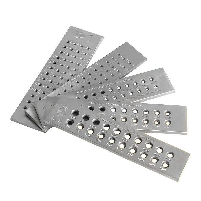 1Piece Wire Drawplates Round Gold and Silver Wire Drawing Plate for Jewelry Making Tool Crafts